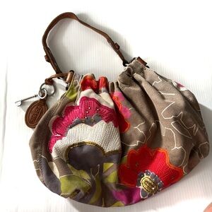 The Sak Multicolor Floral Shoulder Bag